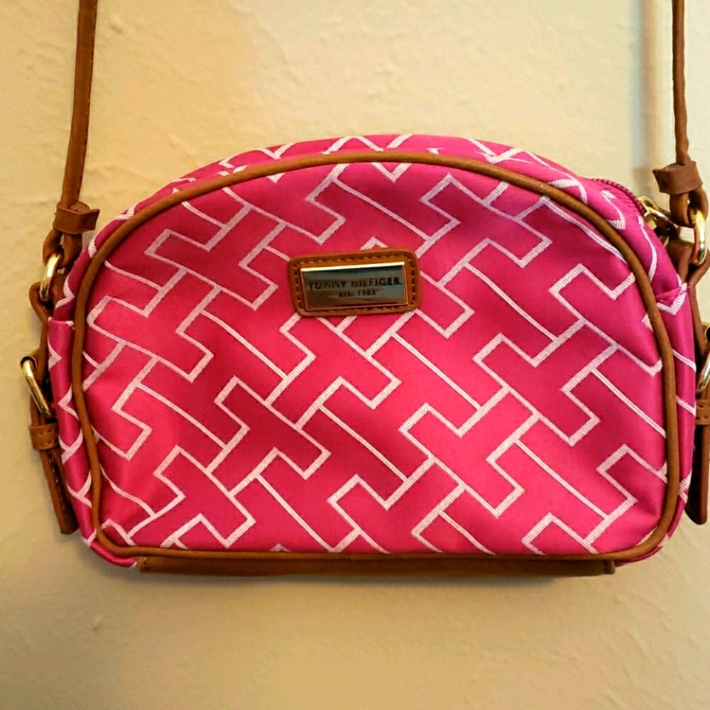 Tommy Hilfiger Pink Crossbody Purse